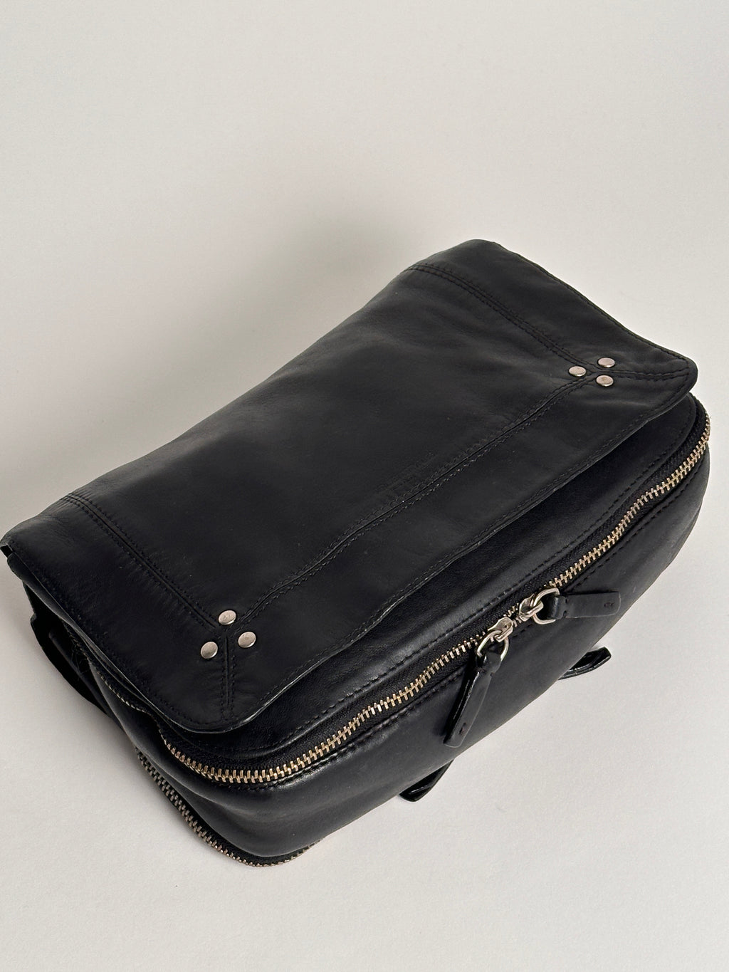 Jerome Dreyfuss Bobi Medium Black Leather