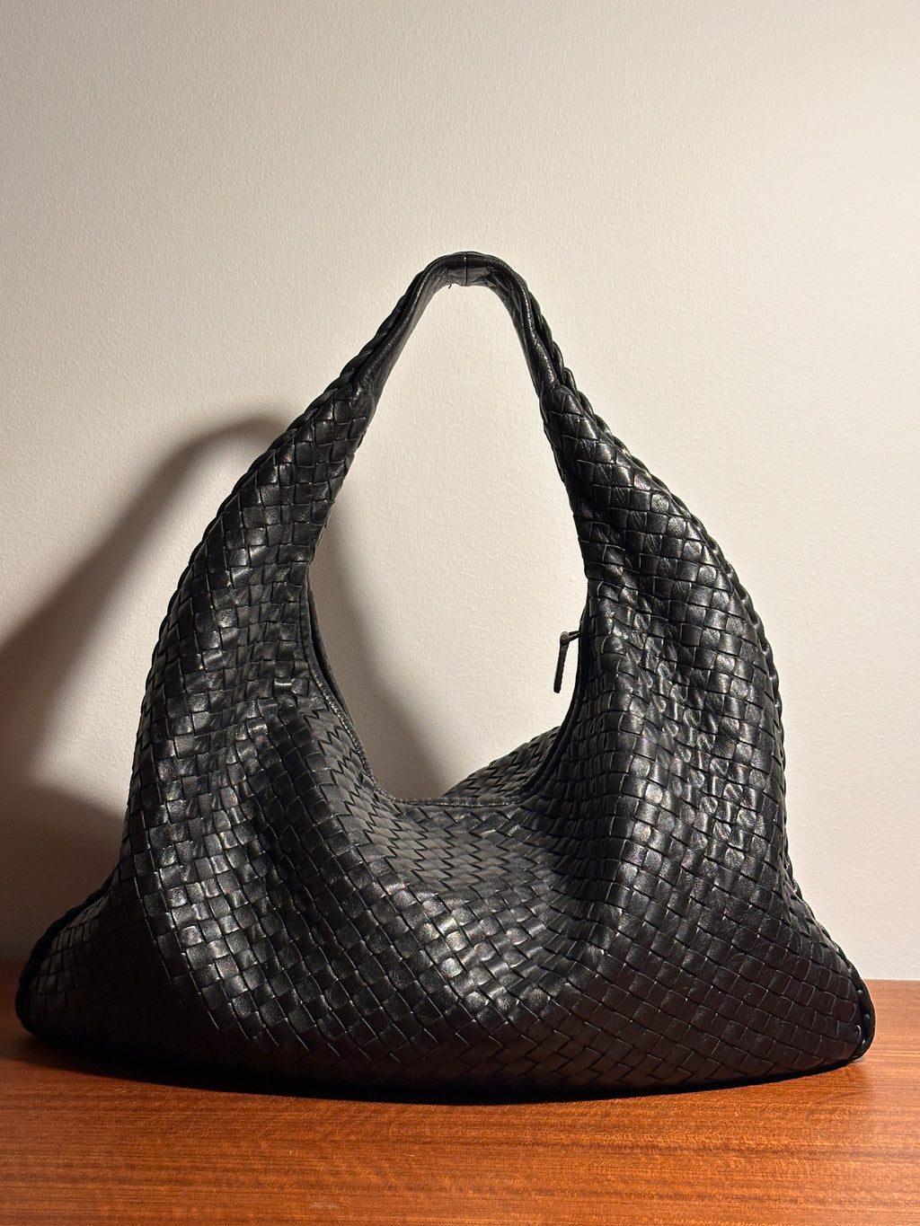 Bottega Veneta Large Black Veneta Bag