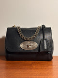 Mulberry Lily Black Small Classic Grain Crossbody