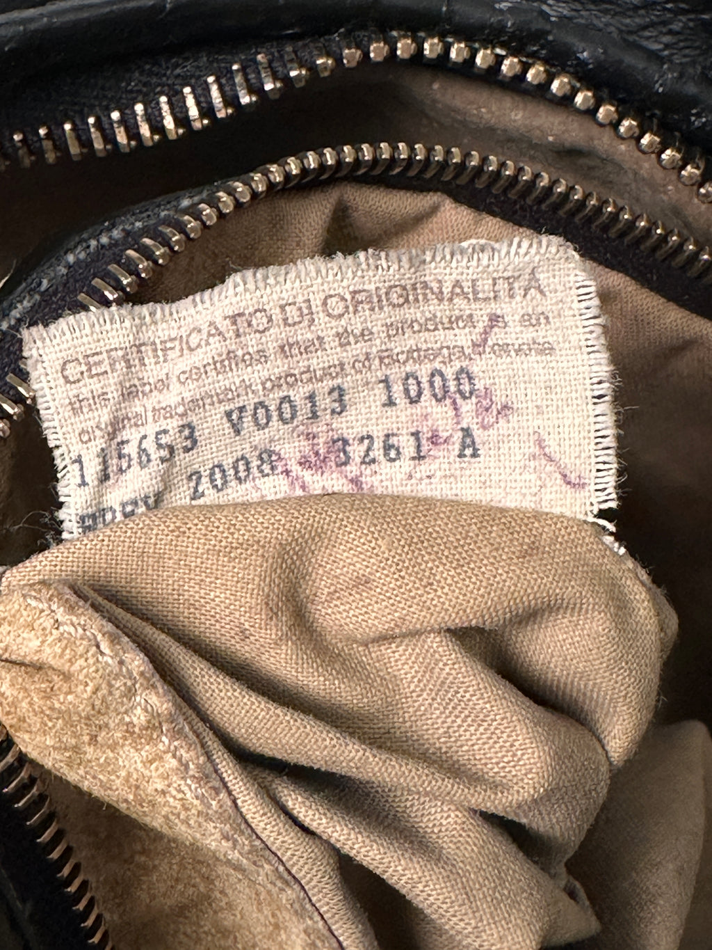 Bottega Veneta Vintage Black Medium Veneta