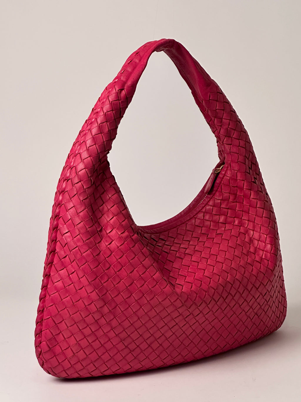 Bottega Veneta Pink Medium Veneta