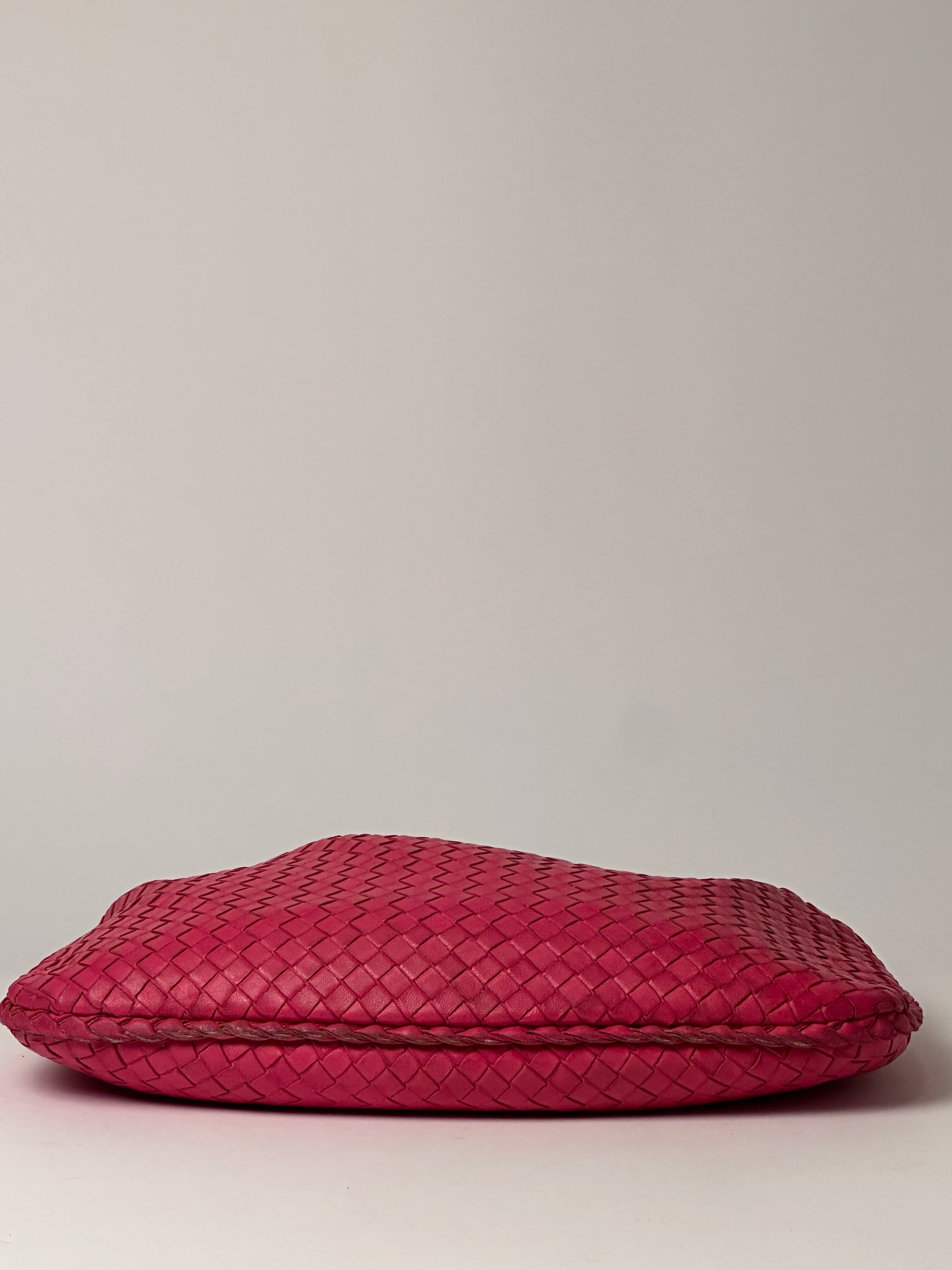 Bottega Veneta Pink Medium Veneta