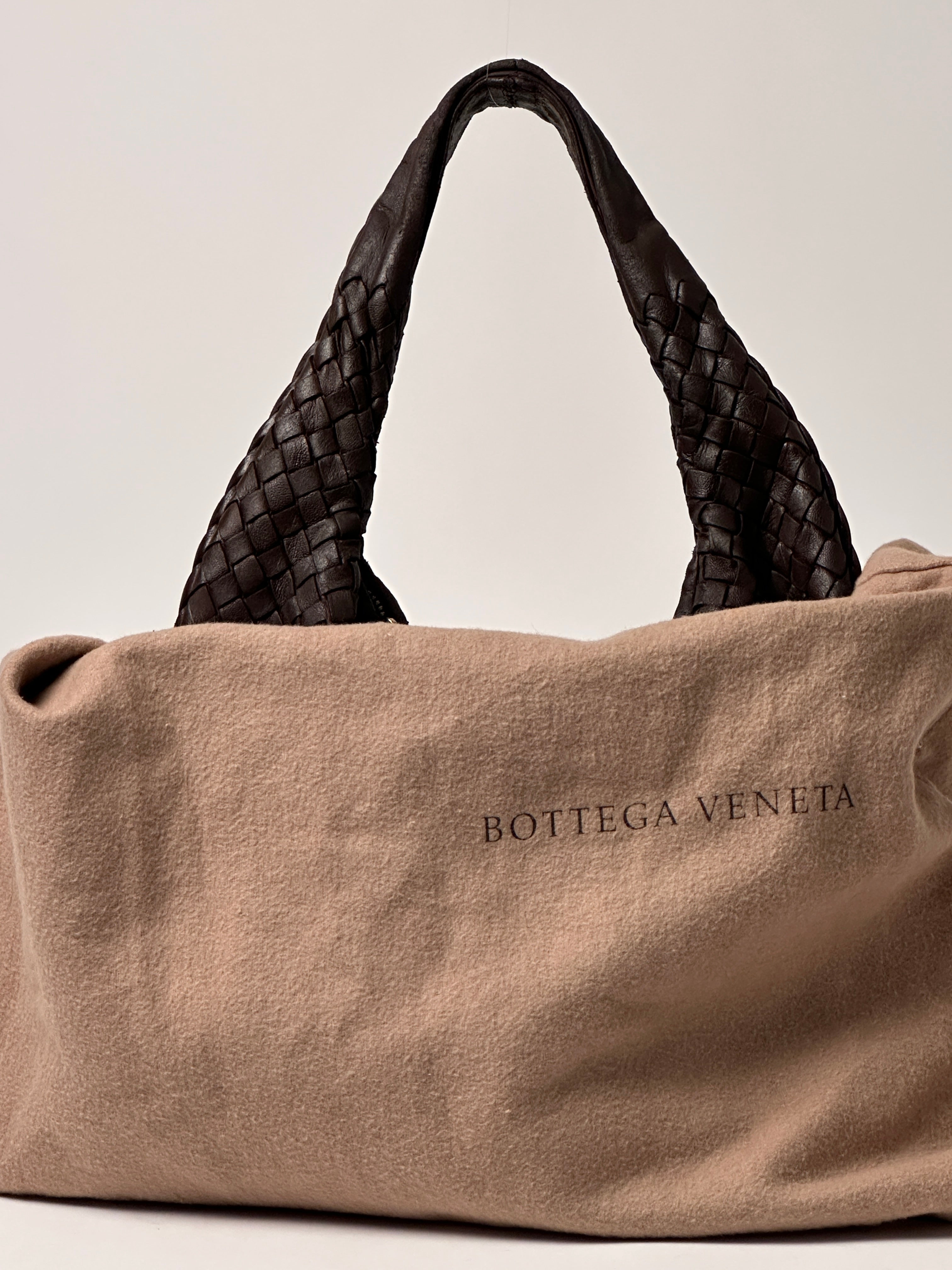 Bottega Veneta Vintage Brown Medium Veneta Bag