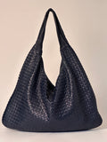 Bottega Veneta Maxi Veneta Navy Blue