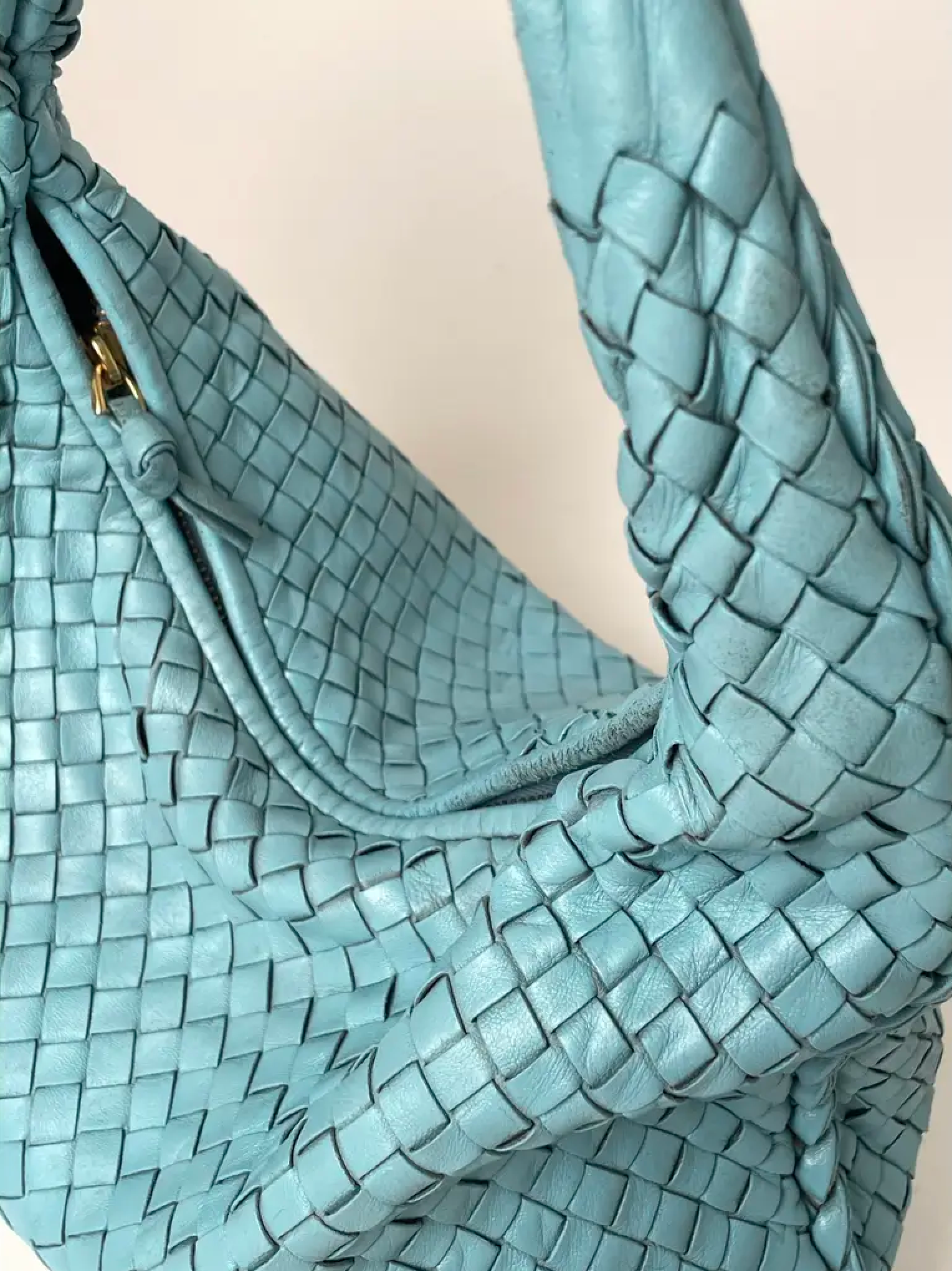 Bottega Veneta Blue Medium Veneta