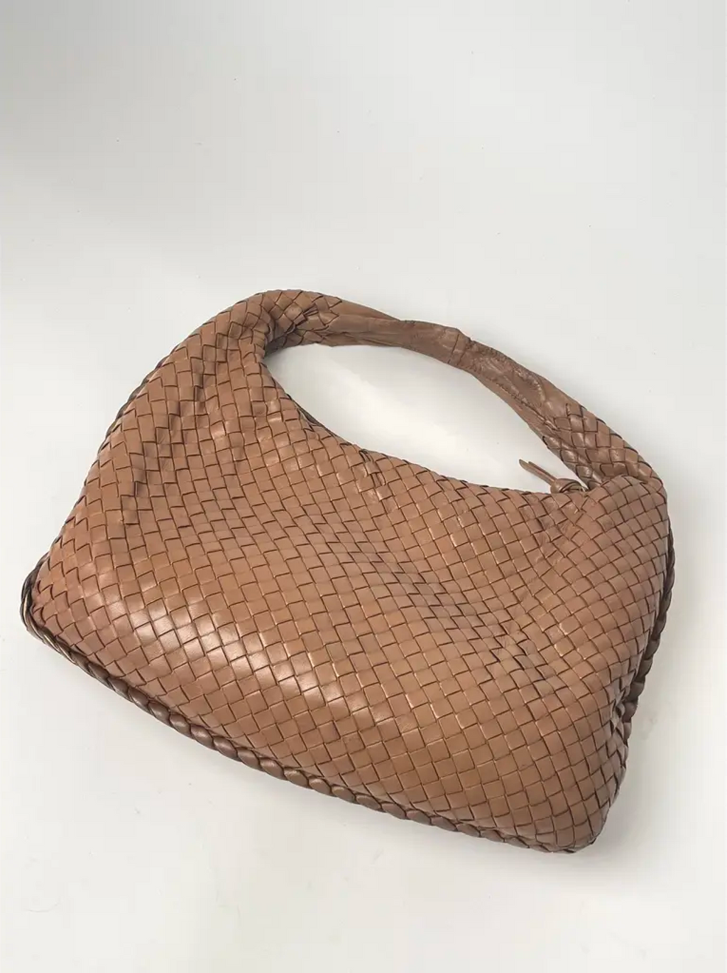 Bottega Veneta Light Brown Medium Veneta