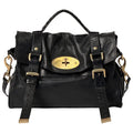 Mulberry Alexa Black Leather Handbag