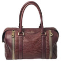Mulberry Tasha Burgundy Brown Handbag